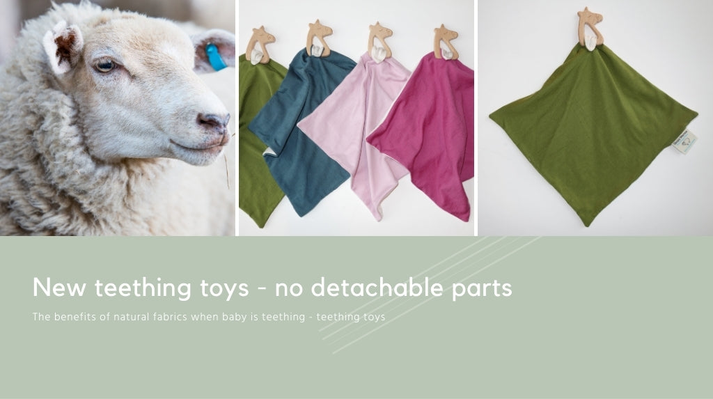 New teething toys - no detachable parts